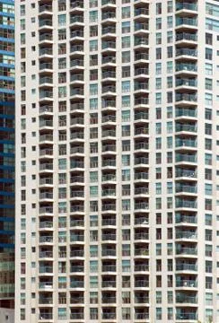 High building Foto stock