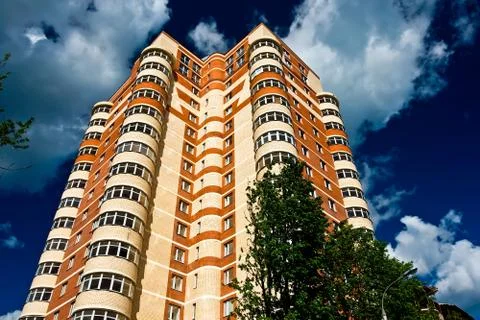 High building Foto stock