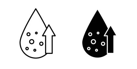 High cholesterol icon vector art Illustrations Stock Illustration