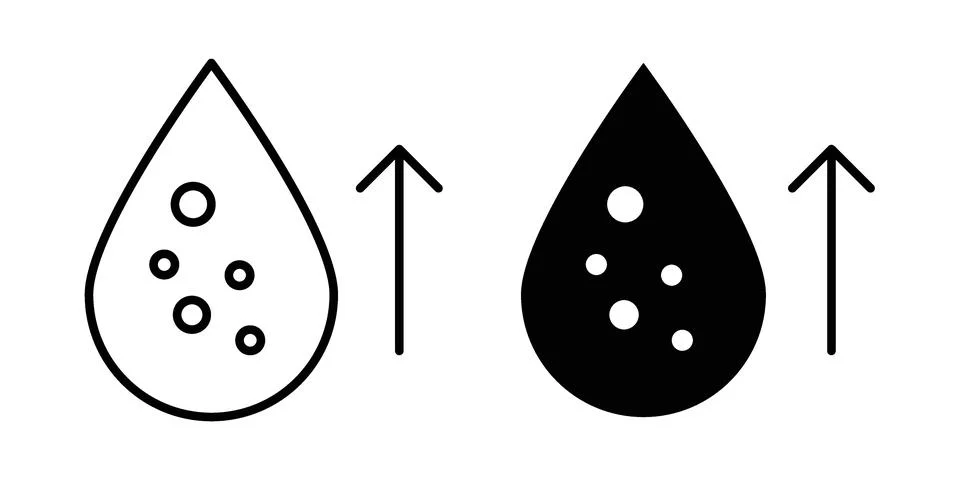 High cholesterol icon vector, illustration icon set イラスト素材