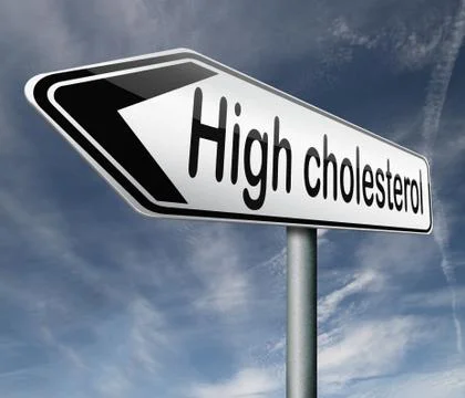 High cholesterol Stock Illustration