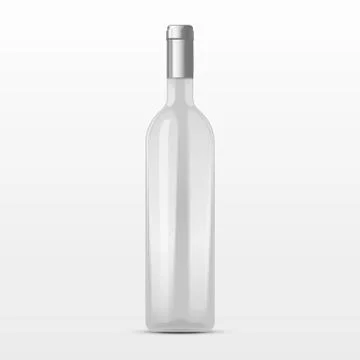 High class champagne bottle Stock Illustration