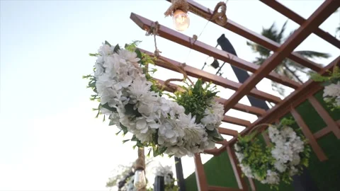 High Class Indian Wedding Catering Welcome Drink Service – 4K Footage Stock Footage 311375649