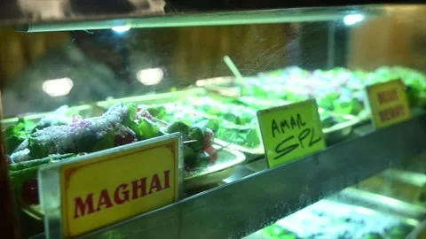 High Class Indian Wedding Catering Welcome Drink Service – 4K Footage Stock Footage 311382770