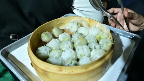 High Class Indian Wedding Catering Welcome Drink Service – 4K Footage Stock Footage 311432723