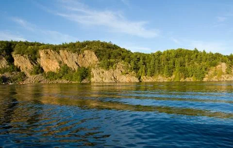 High cliff Foto stock