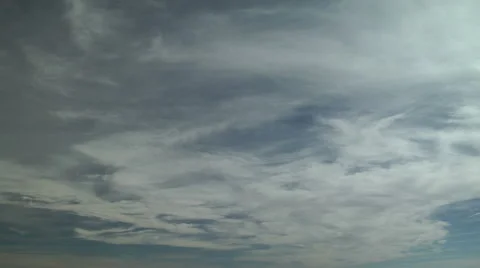 High Cloud Layers Video stock 54740490