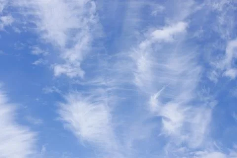 High clouds in early summer Stock Photos