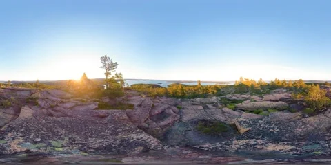 High Coast, Sweden Stock Footage 145185742