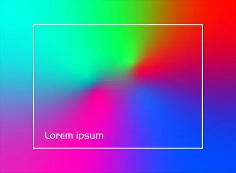 High colorful gradient background. Иллюстрация