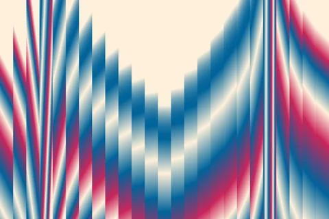 High Contrast Abstract Background with Blue and Magenta Gradient Stripes 스톡 일러스트