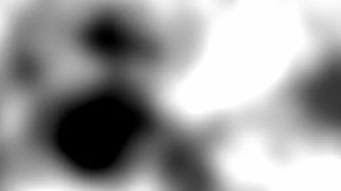 High contrast black and white smoky clouds moving across the frame Видео 330976204