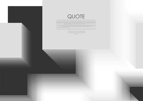 High contrast black and white minimal abstract geometric background 库存插图