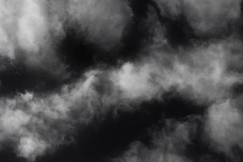 High-Contrast Cloud Overlay for Editing and Compositing for Visual Effects Stock Photos