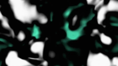 High Contrast Dark Teal VJ Loop Ambient Shifting Motion Graphics Stock Footage 340127805
