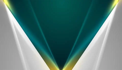 High contrast grey and blue abstract background with smooth stripes Stock Illustration