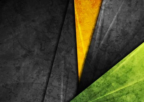 High contrast grunge abstract tech corporate background Illustrazione stock