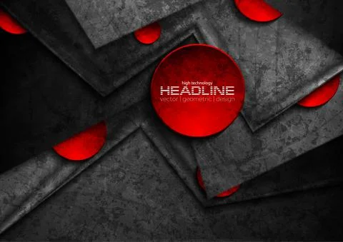 High contrast grunge abstract tech corporate background Illustrazione stock