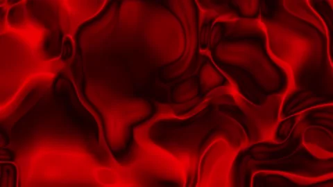 A High-Contrast Loop Animation with Undulating Liquid Textures Stock Footage 303505850