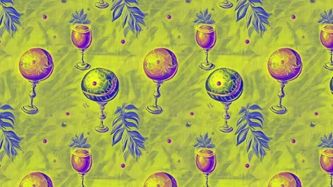 High contrast party tile loop — Horizontal Motion Stock Footage 308251558