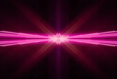 High Contrast Pink Dance Club Equalizer Meter Loop Stock Footage