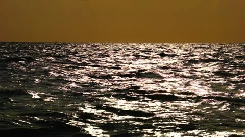 High Contrast Seascape Stock Footage 22009314