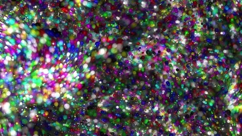 High contrast sparkling particles on a black background Stock Footage 281917210