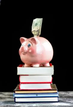 High Cost of Education. Foto stock