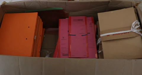 High Court Files and Documents Stock Footage 167443550