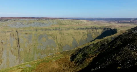 High Cup Nick in Cumbria Video stock 331559883