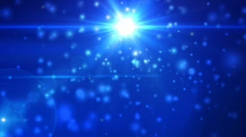 High-definition abstract particle 3d render Stock Footage
