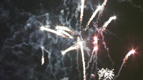 High Definition Fireworks Display Stock Footage 281470