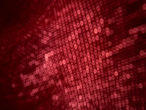 High Definition red bokeh move. Heart rate Stock Footage 76628902