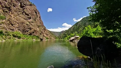 High Definition Time Lapse Riverside Stock Footage 40690039