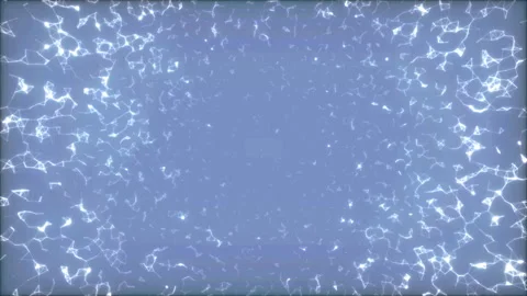 High density electrical charges. Place for text in the middle of the screen Stock Footage 97509074