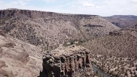 High Desert Aerial 4k Stock Footage 101405616