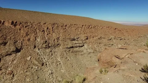 High Desert Canyon Stock Footage 73248084
