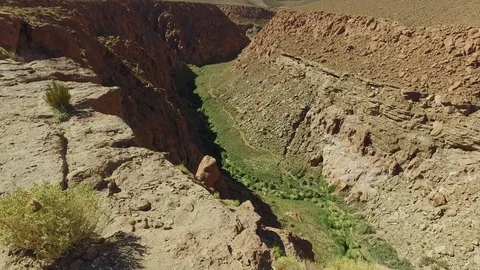 High Desert Canyon Stock Footage 73248145