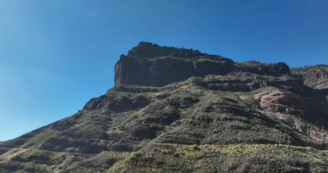 High Desert Cliffs of Spain Stock Footage 235873568