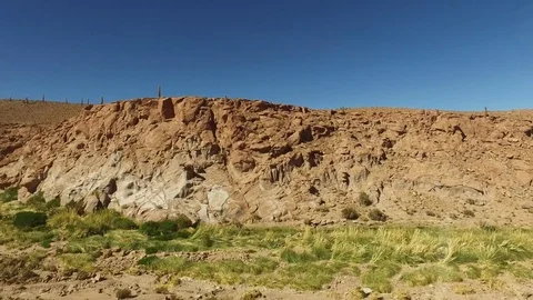 High Desert Hillside Stock Footage 73248012