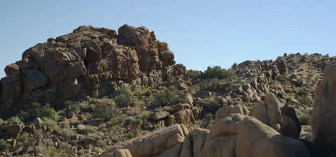High Desert Landscape Stock Footage 136271868