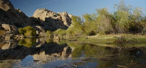High Desert Landscape Stock Footage 136277290