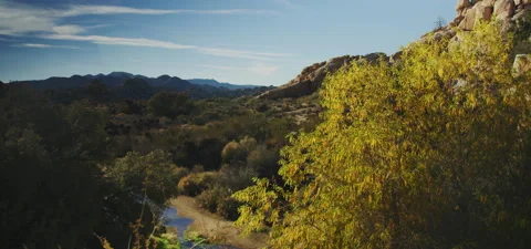 High Desert Landscape Stock Footage 136282175