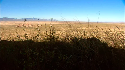 High Desert Overlook Scenic Stock Footage 33622414