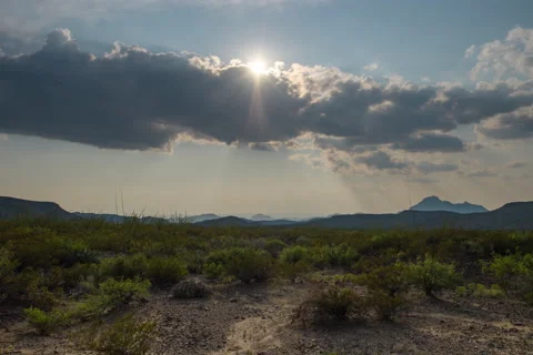 High Desert Sunset (1 of 4) Stock Footage 166749403