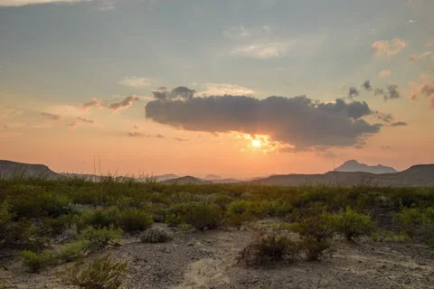 High Desert Sunset (3 of 4) Stock Footage 166749723