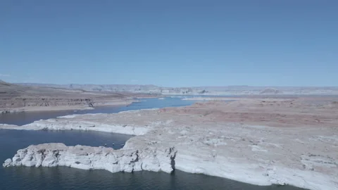 High desert views over the river Stock Footage 287516685