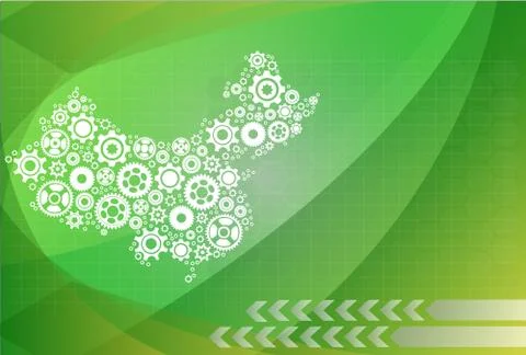 High detailed vector map - China Stock Illustration
