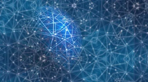 High dimension kaleidosphere Stock Footage 61093307