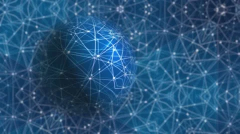 High dimension kaleidosphere Stock Footage 61093468